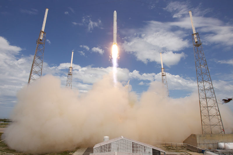 Private Falcon 9 Rocket Meets Fiery End After 3 Weeks in Space